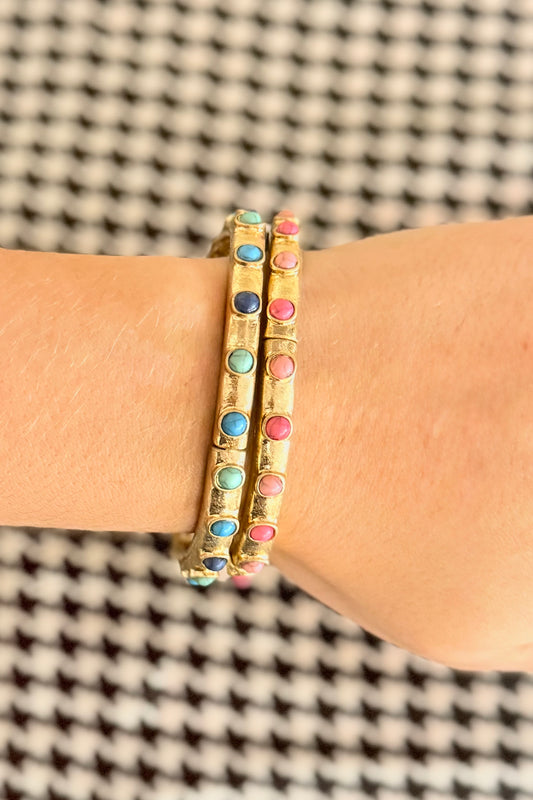 The Skinny Marbella Stretch Bangle