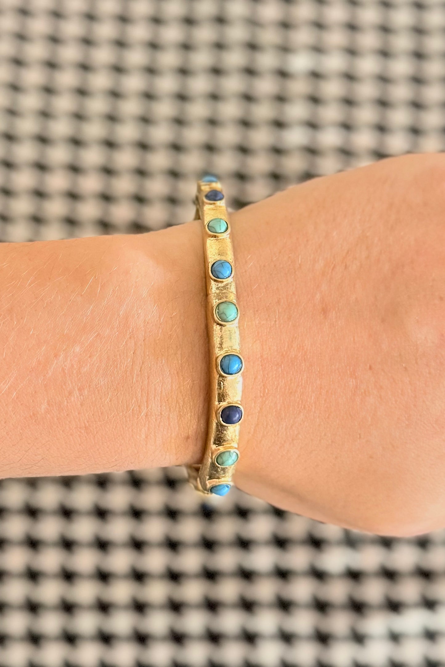 The Skinny Marbella Stretch Bangle