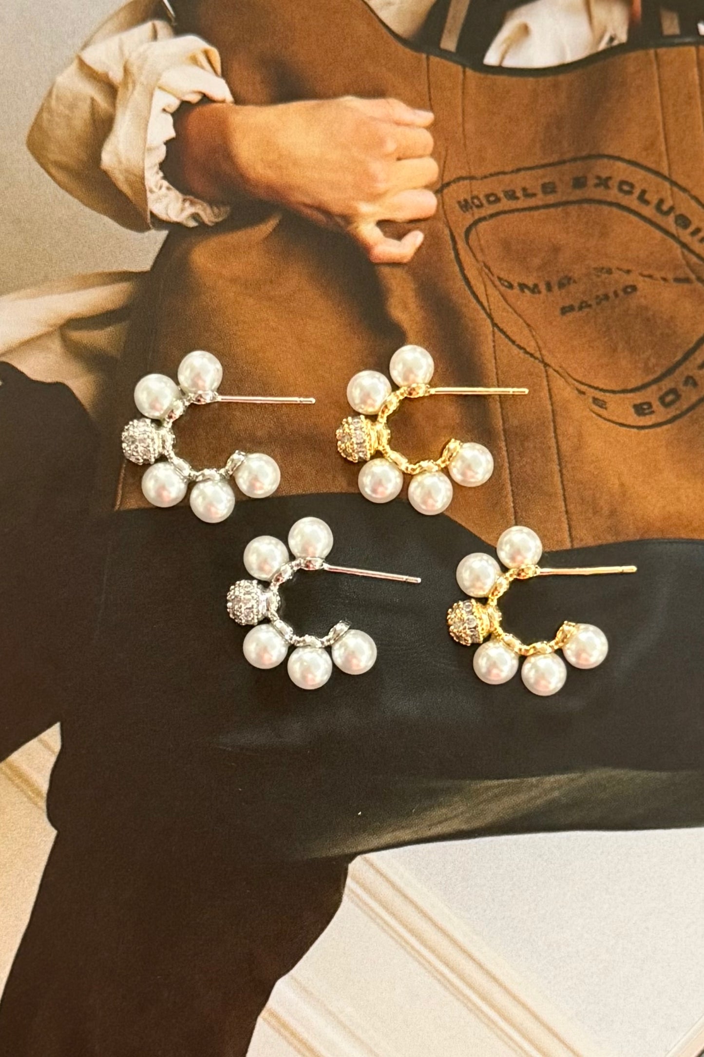 The Stella Cluster Earrings