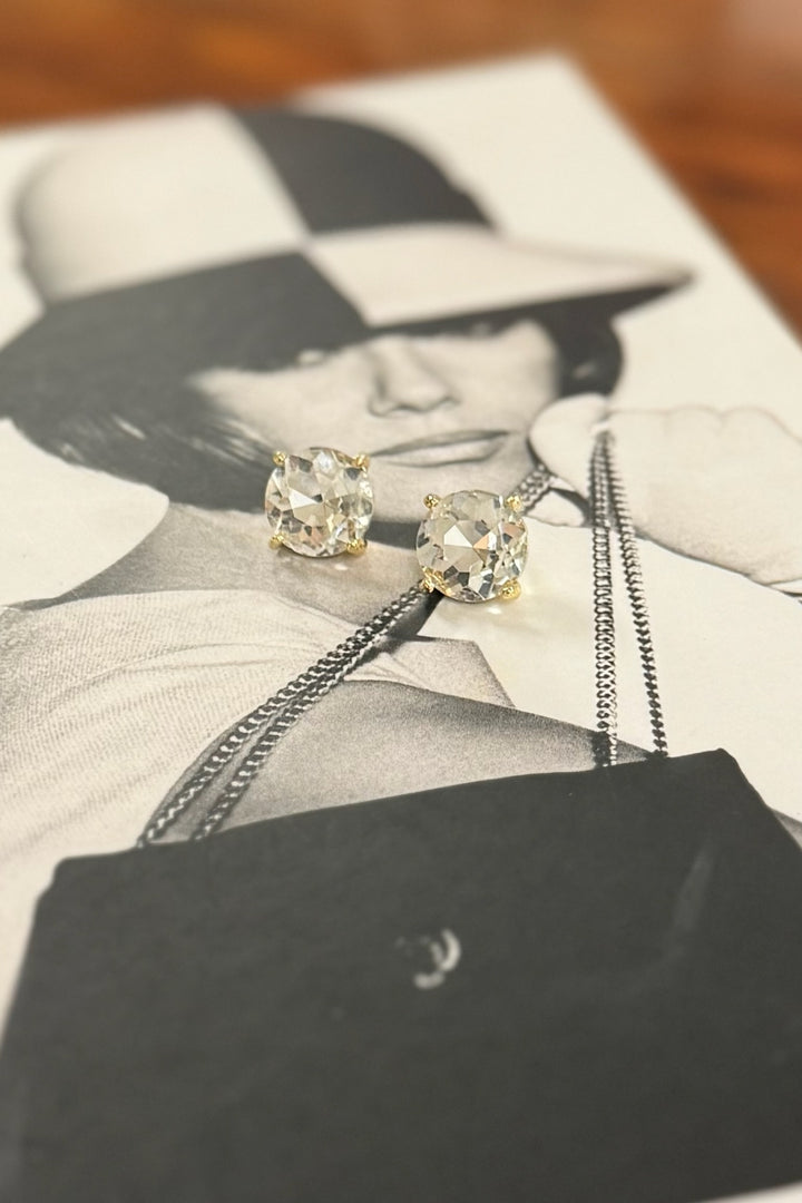 The Crystal Clara Studs