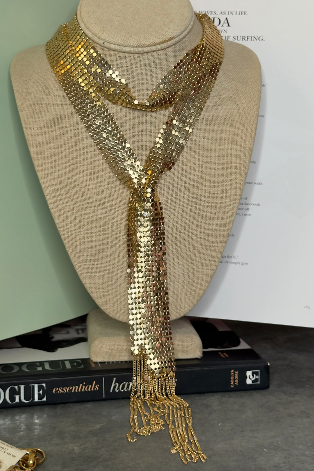 The Gilded Luxe Two-Piece Necklace Set