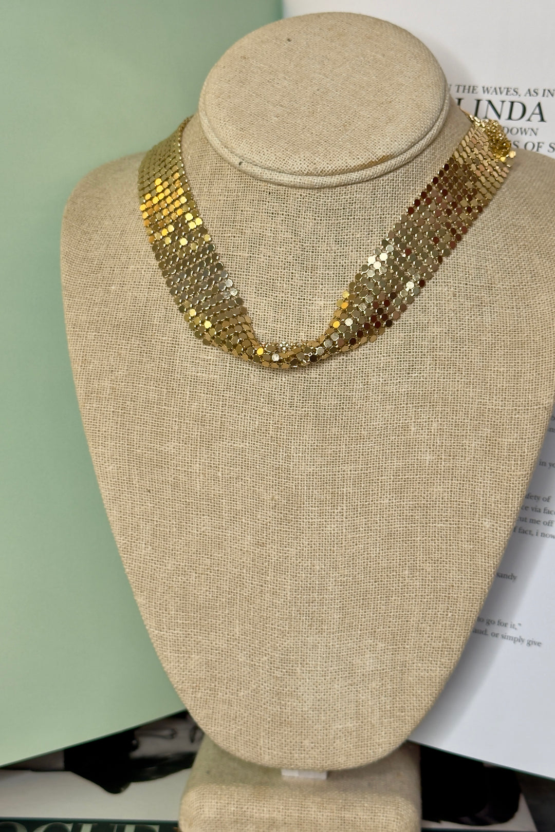 The Gilded Luxe Two-Piece Necklace Set
