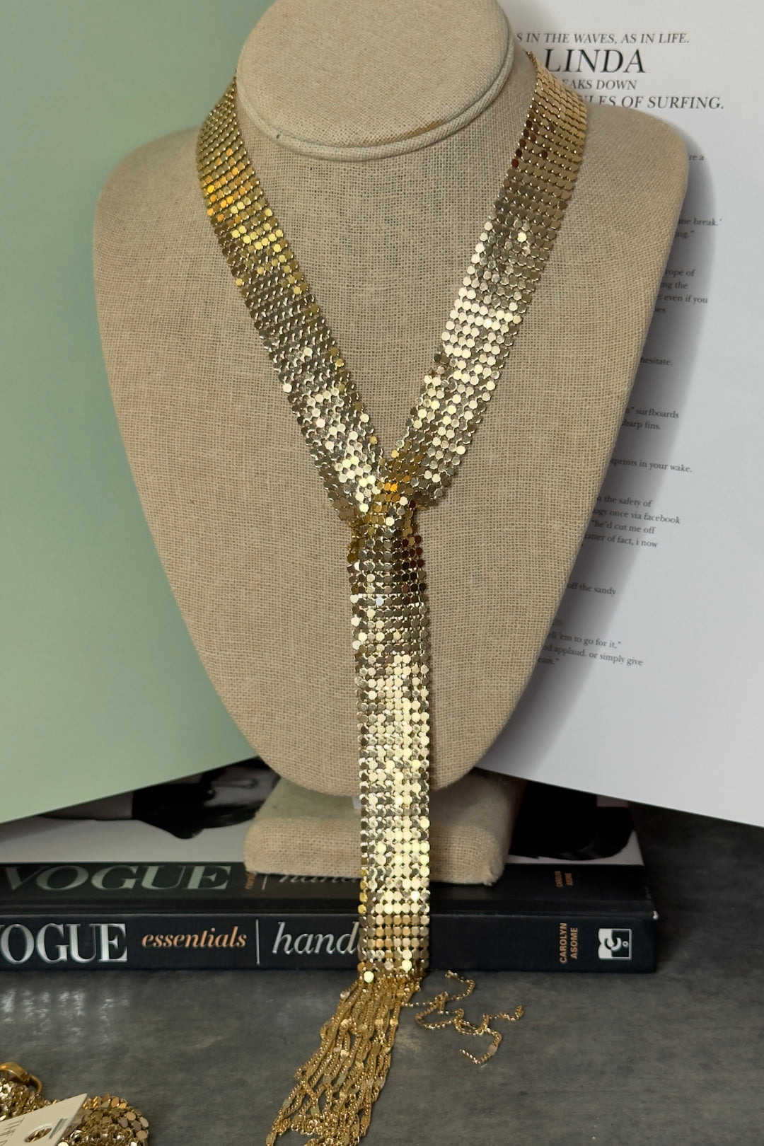 The Gilded Luxe Two-Piece Necklace Set