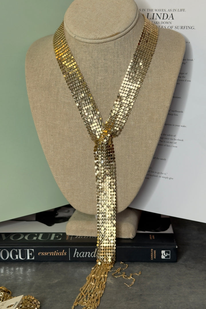 The Gilded Luxe Two-Piece Necklace Set