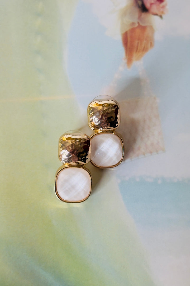Bianca Stone Drop Earrings