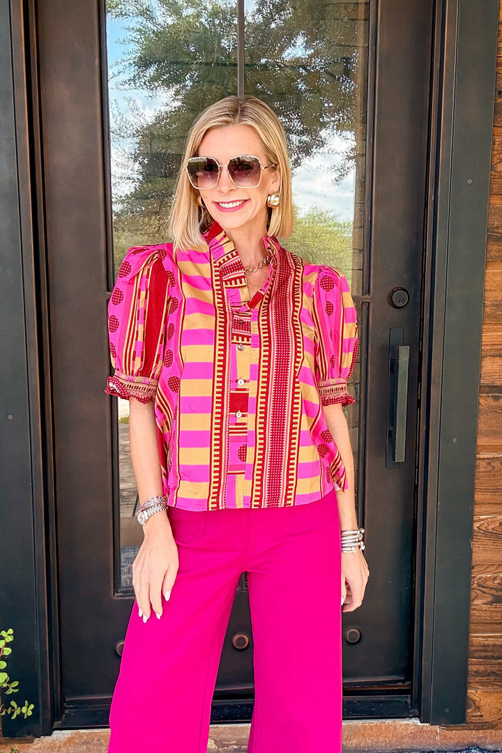 The Hattie Puff Sleeve Top