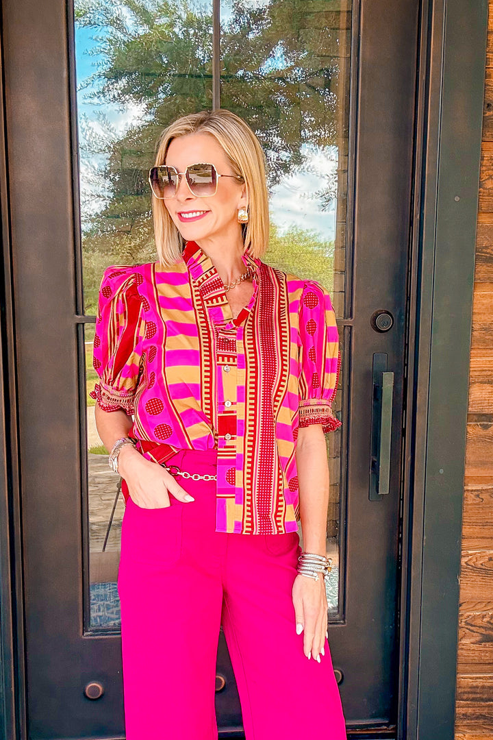 The Hattie Puff Sleeve Top