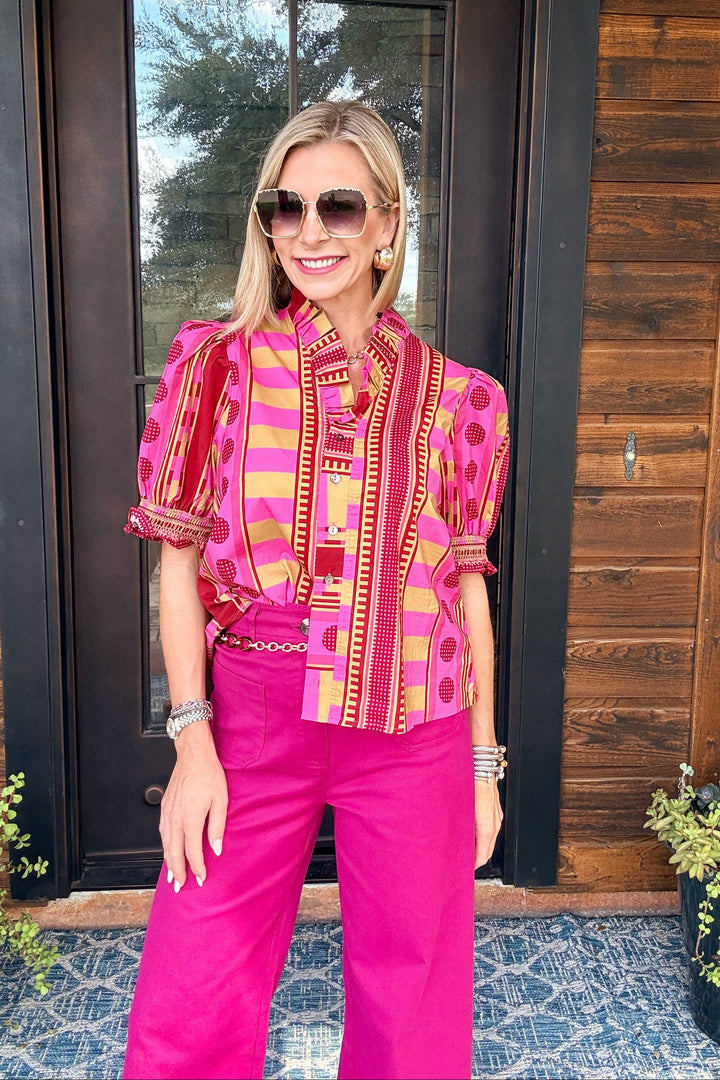 The Hattie Puff Sleeve Top
