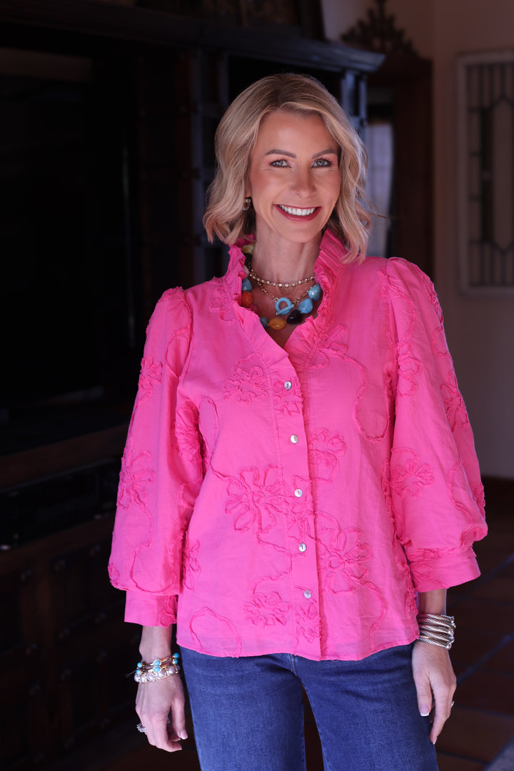 The Valerie Embroidered Blouse