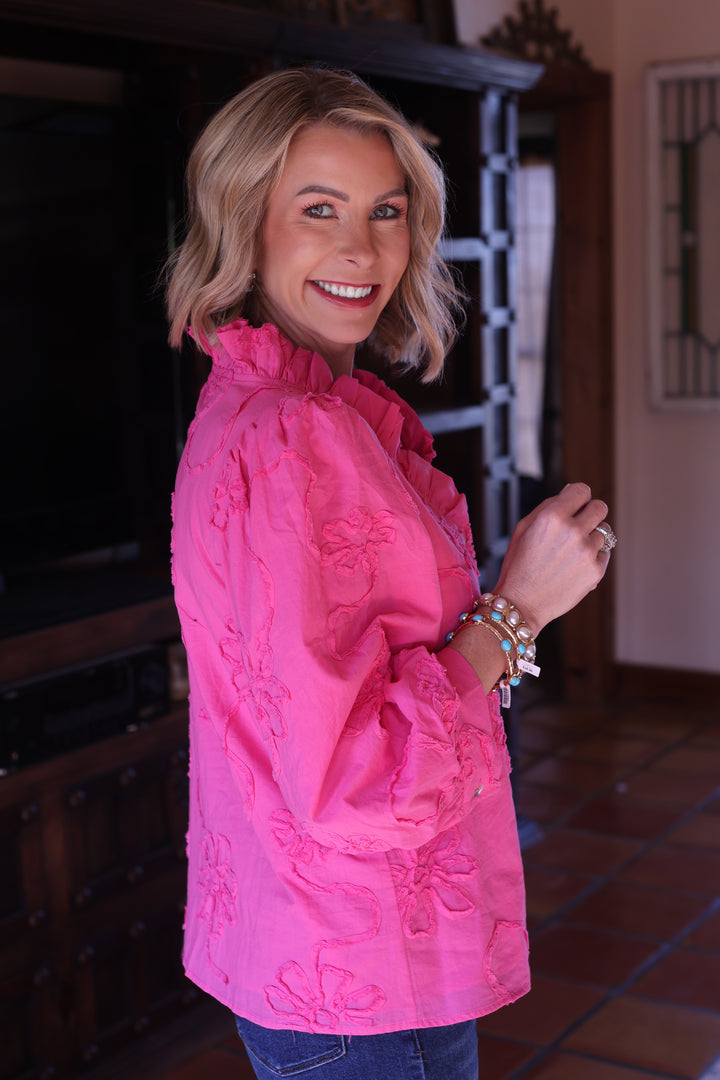 The Valerie Embroidered Blouse