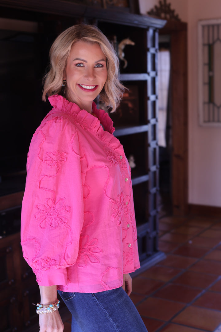 The Valerie Embroidered Blouse