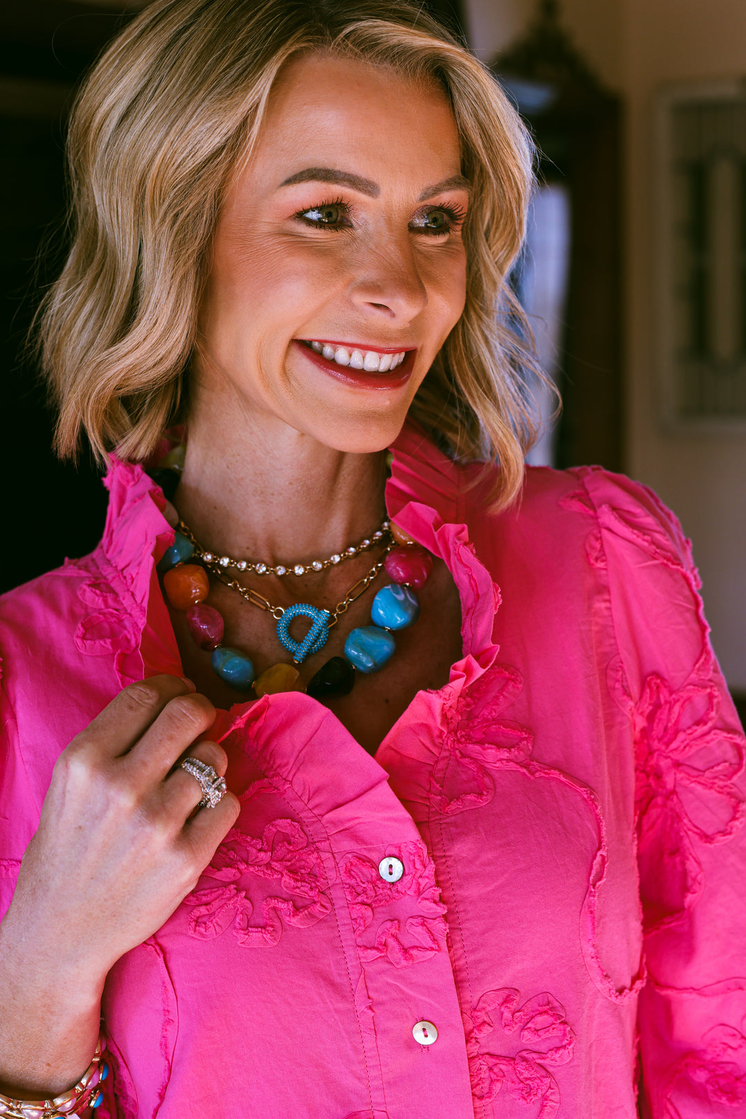 The Valerie Embroidered Blouse