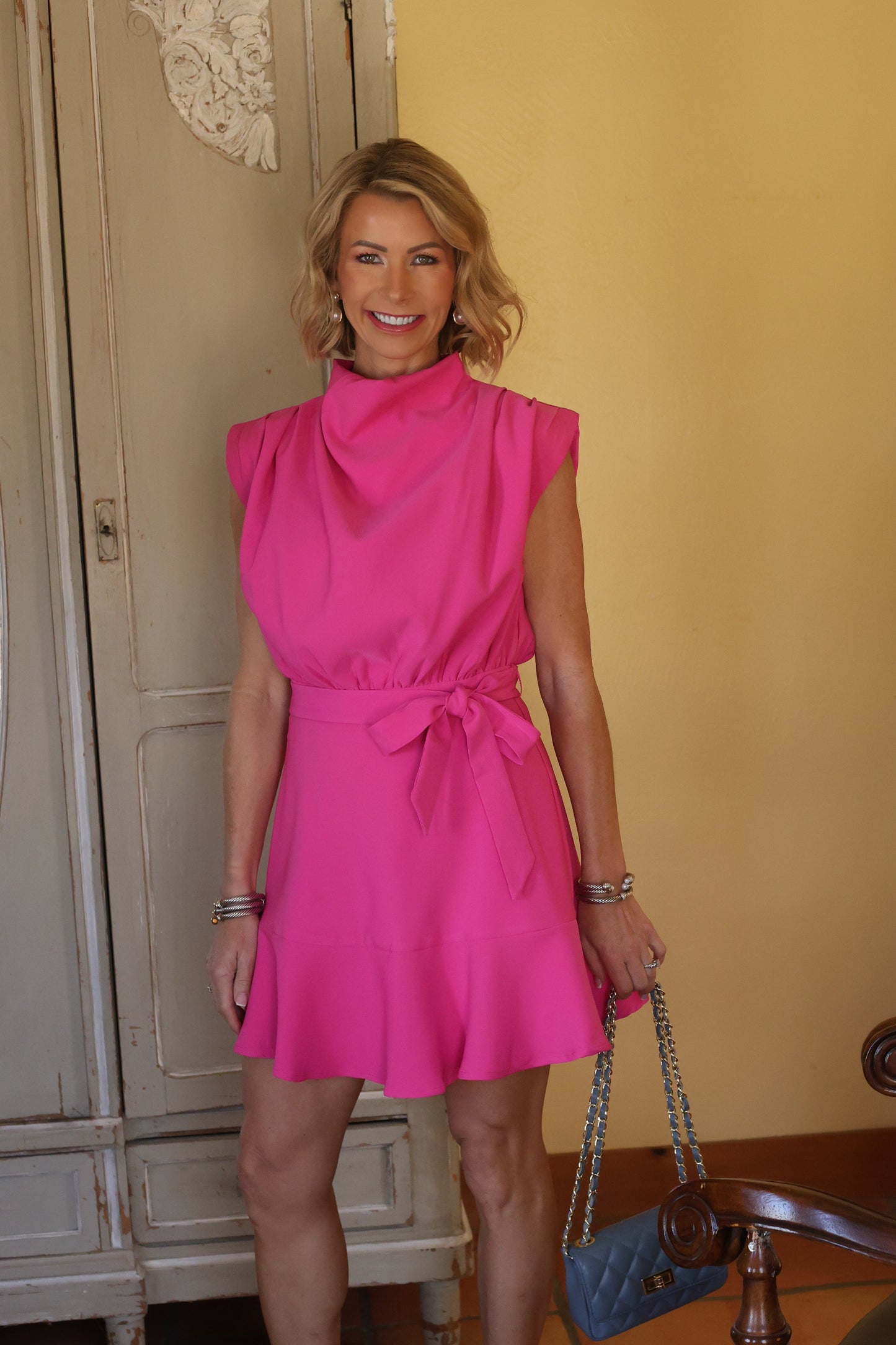 The Rosaline Tie-Waist Dress