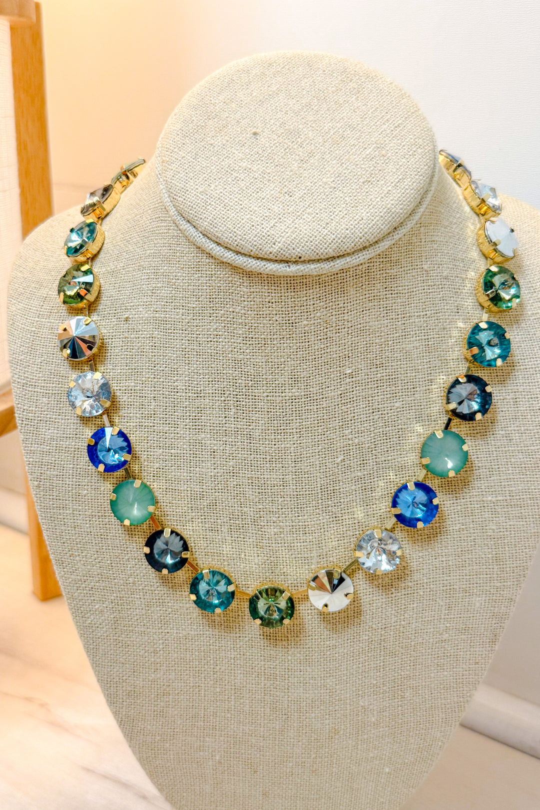 Coastal Hues Crystal Necklace