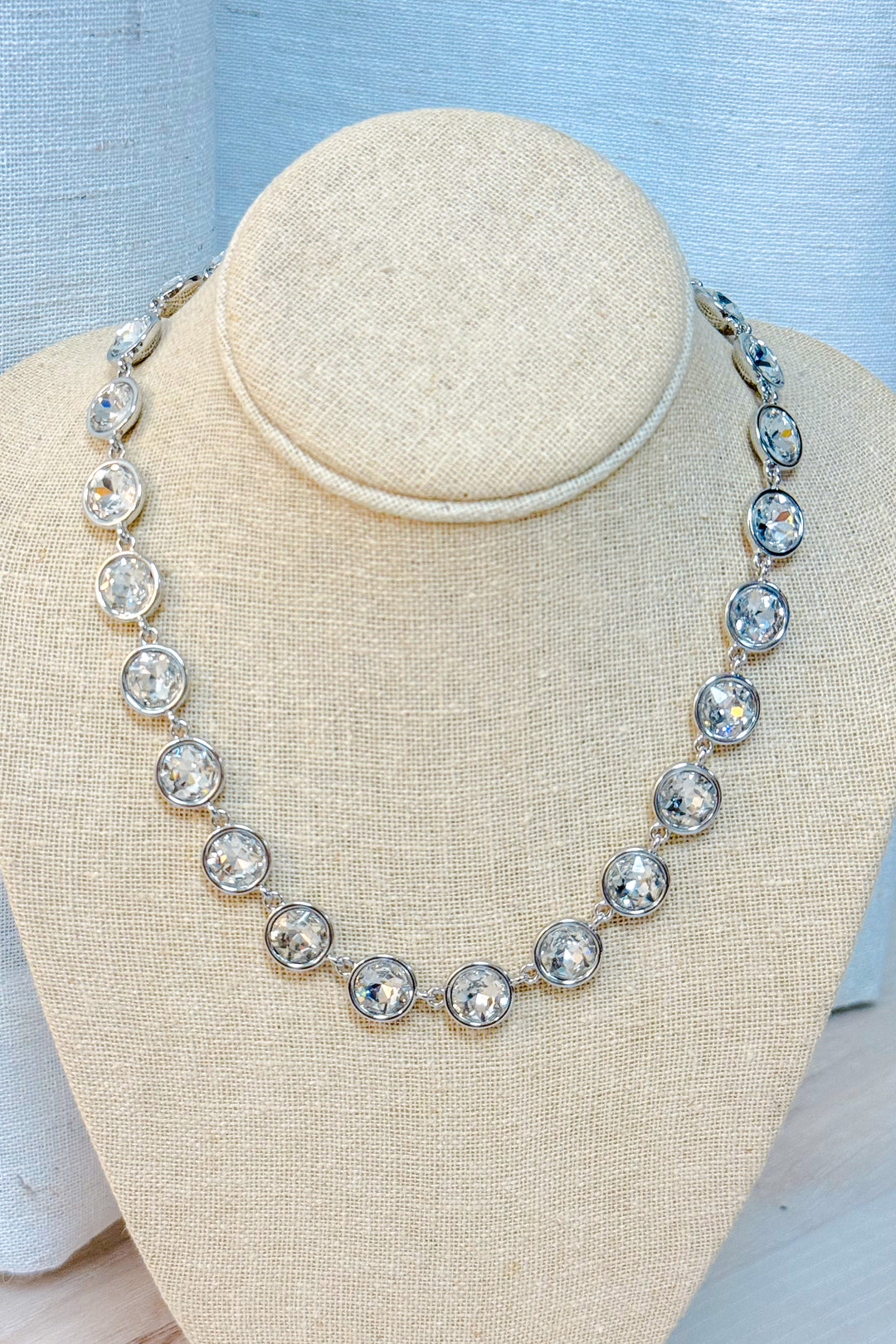 The Silver Crystal Necklace