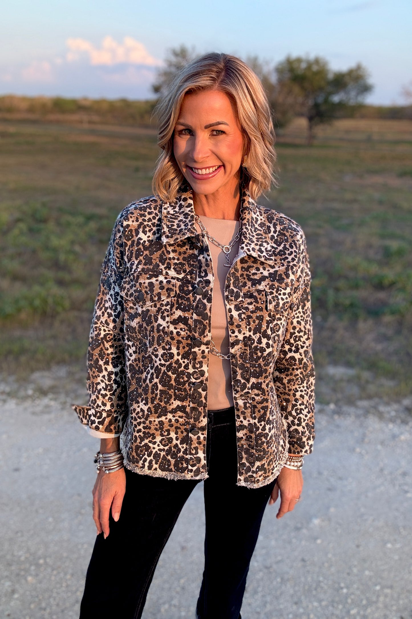 The Larkin Leopard Jacket