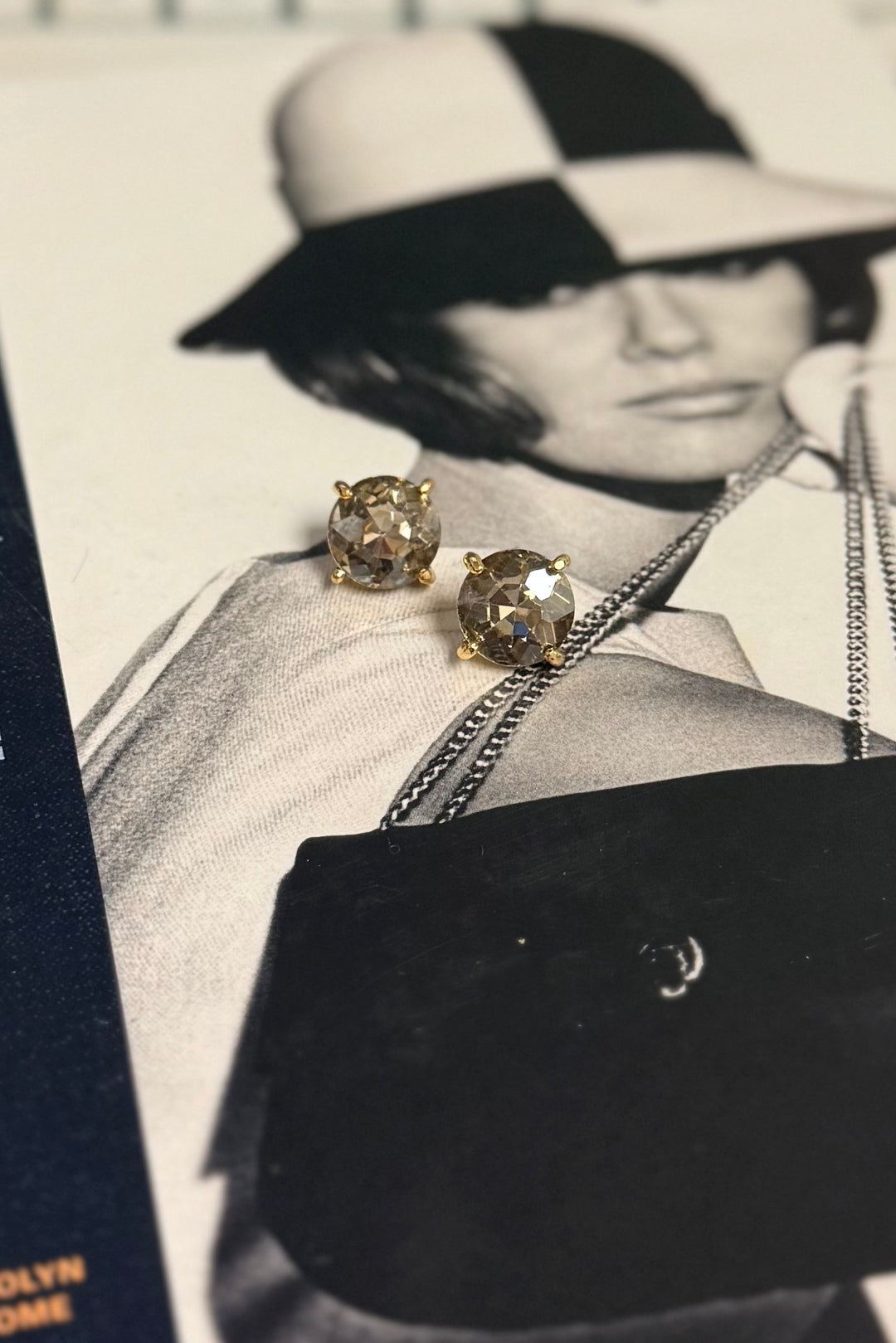 The Crystal Clara Studs