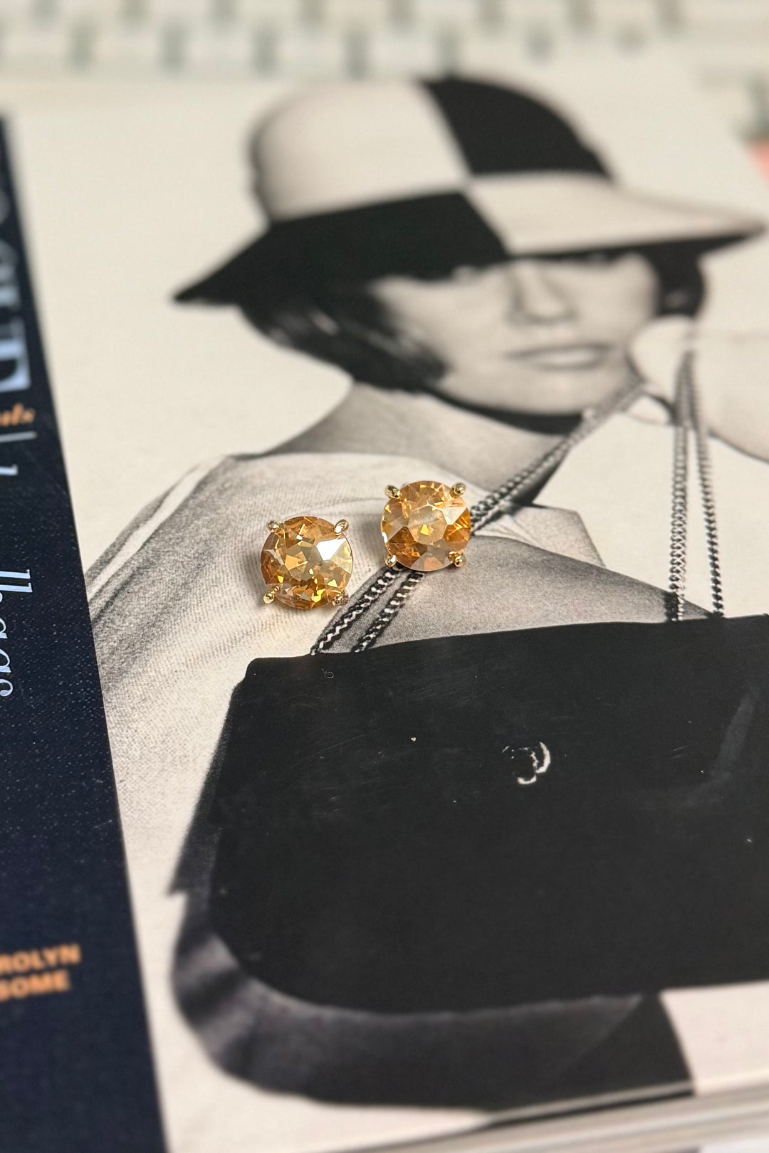 The Crystal Clara Studs