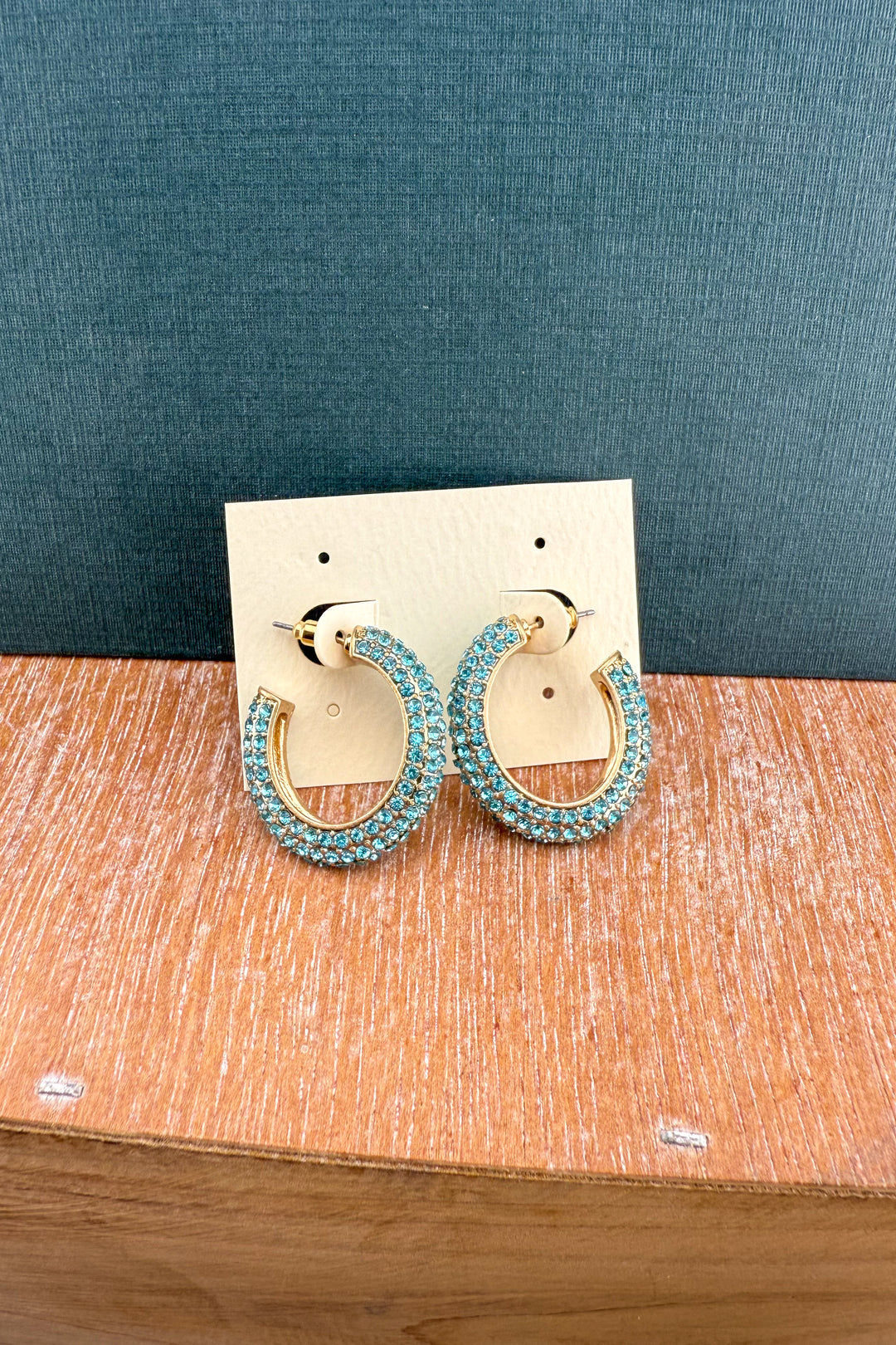 The Presley Pavé Hoops