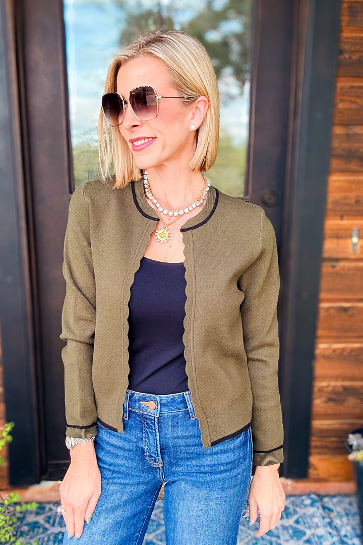 Another Love Zoellie Cardigan – Rosemary