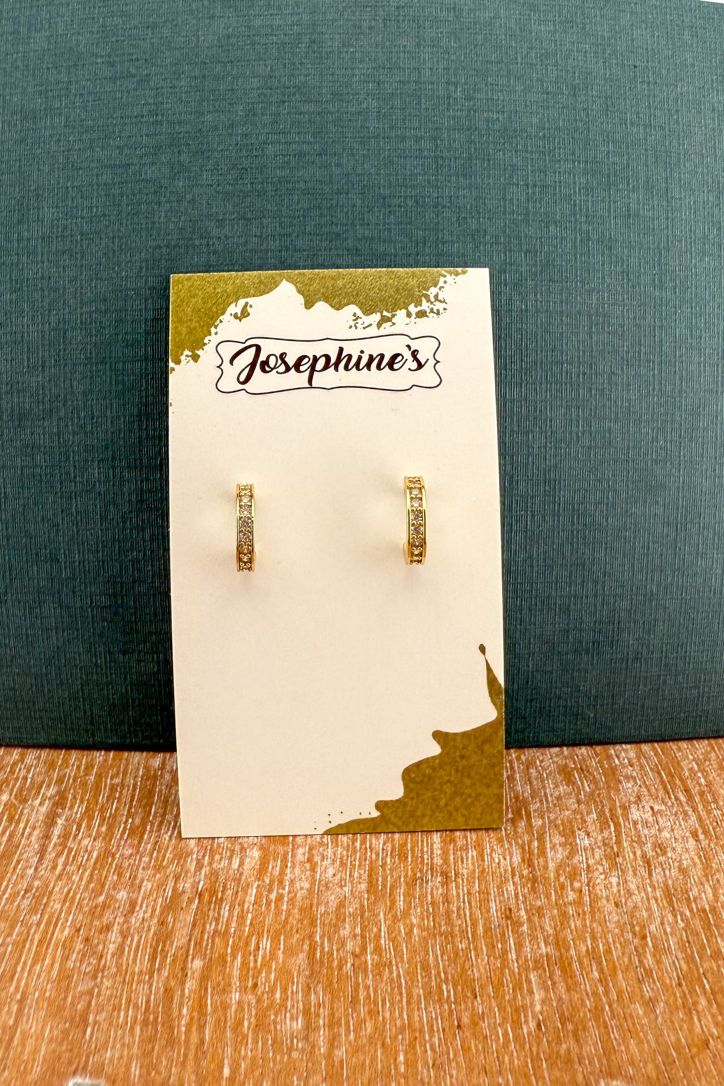 The 14K Refined Spark Hoops