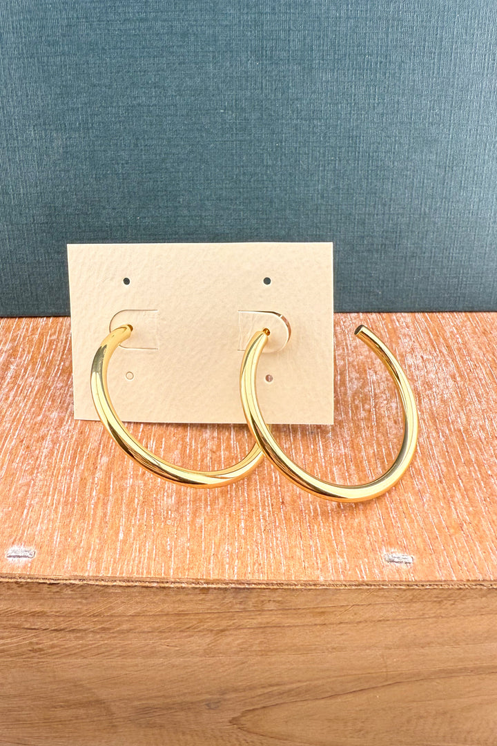 The 14K Classic Hoops