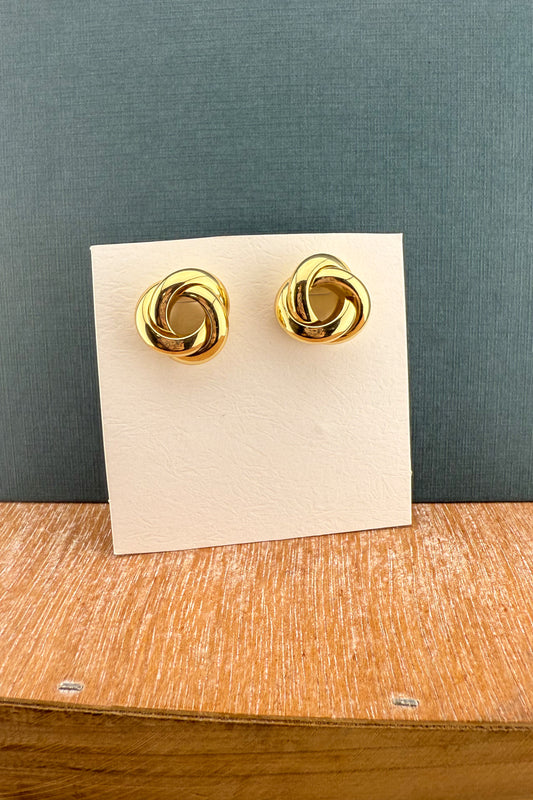 The 14K Heritage Knot Studs