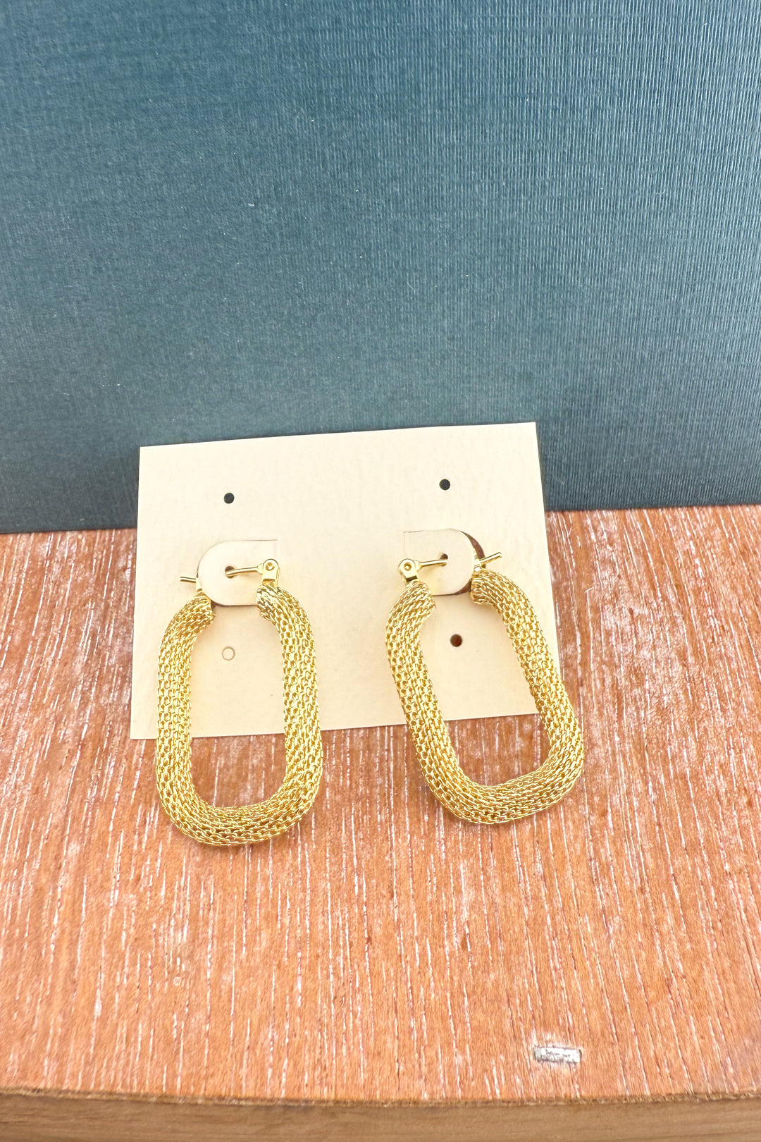 The 14K Gilded Chain Drops