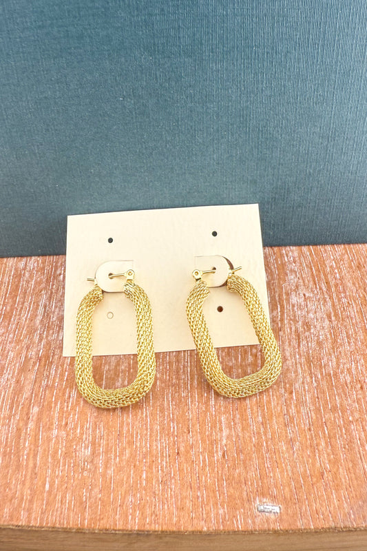 The 14K Gilded Chain Drops