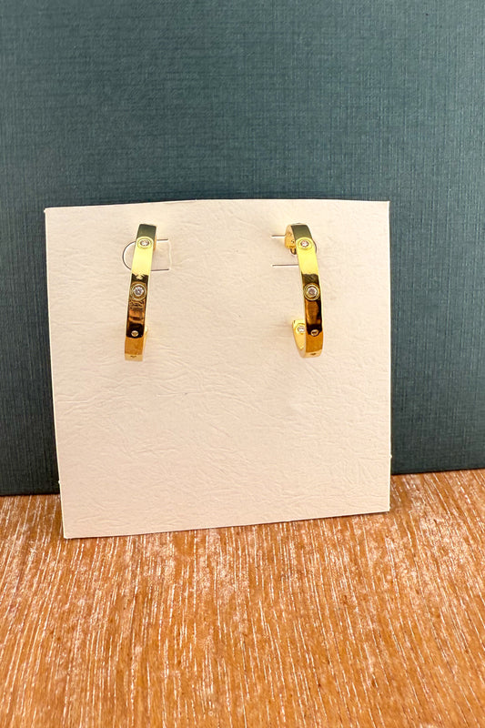 The 14K Polished Lumi Hoops