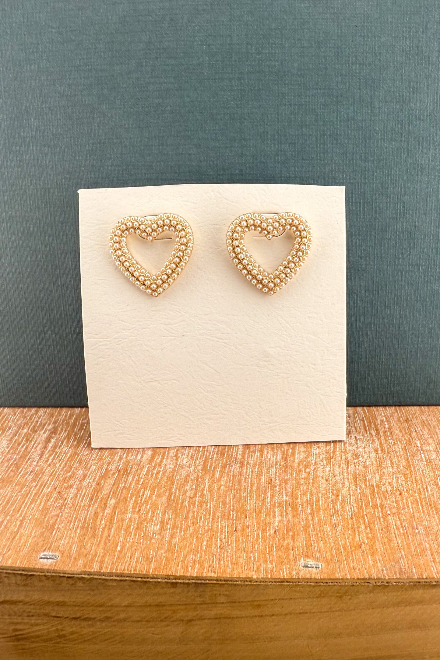The Darling Heart Studs