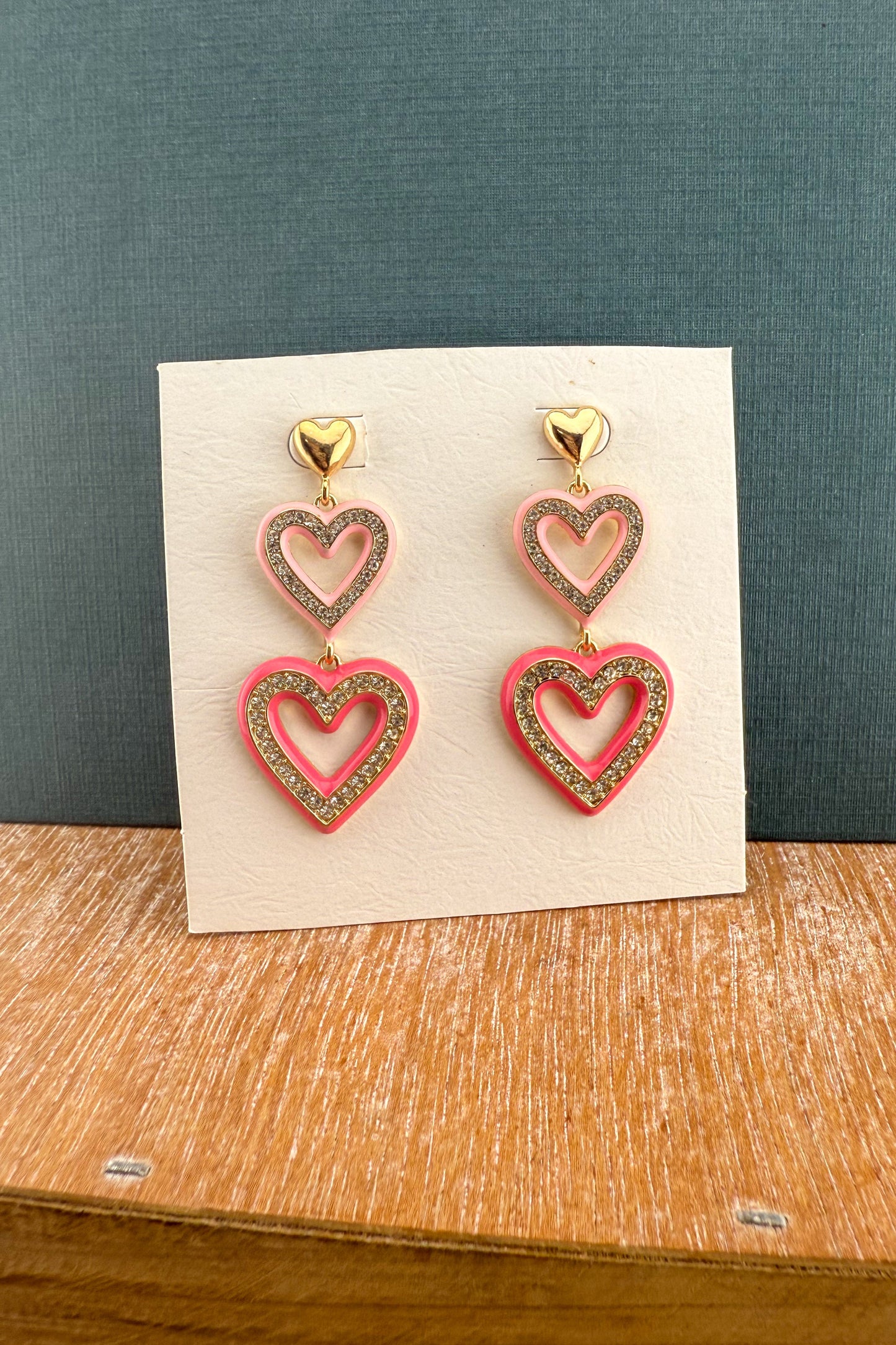 The Double Take Heart Earrings