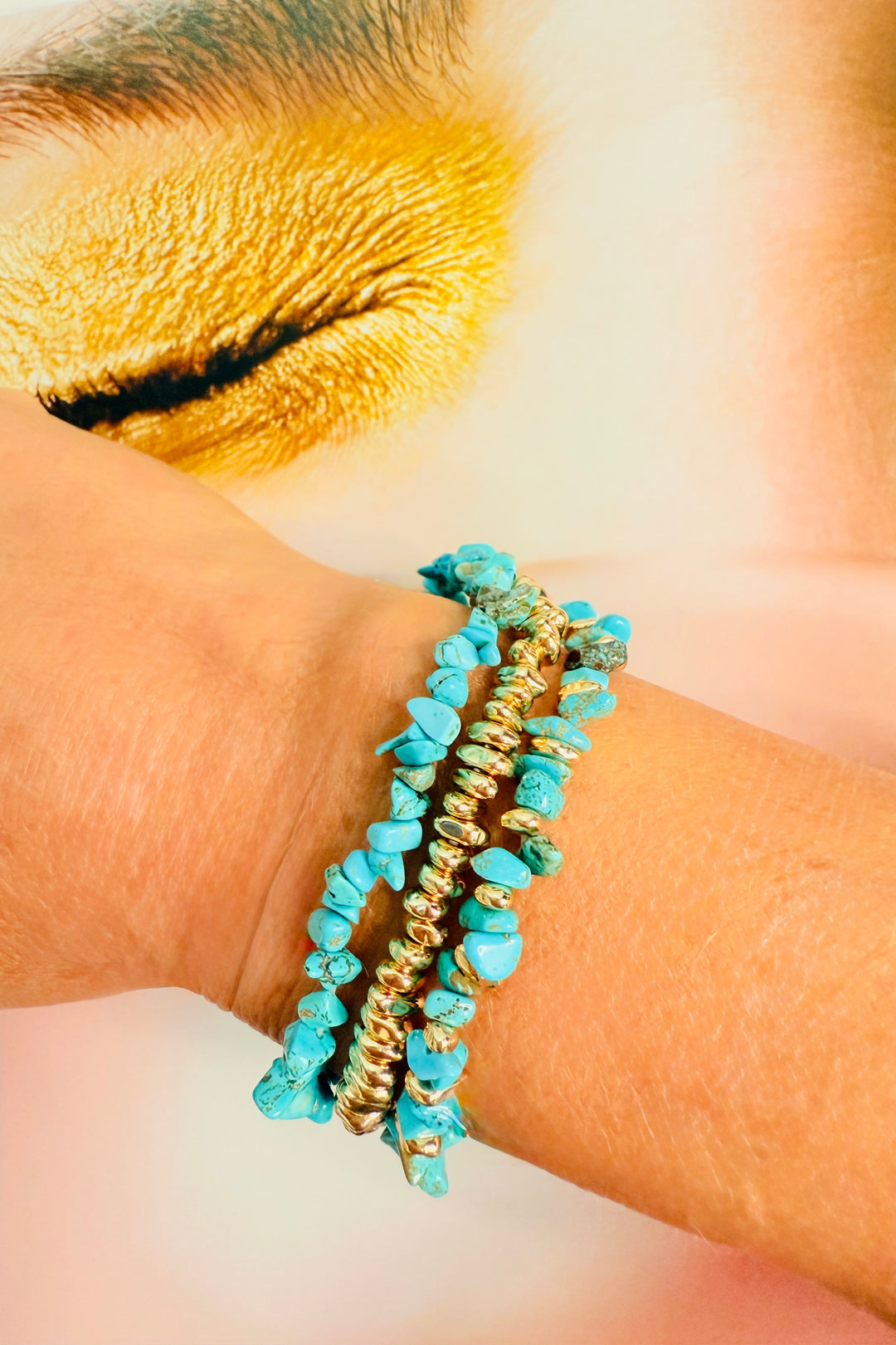 Golden Earth Gem Stack