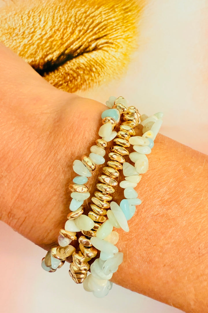 Golden Earth Gem Stack