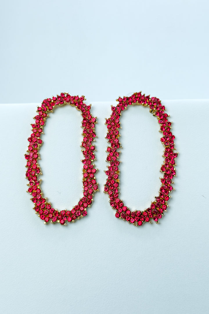 The Colette Rhinestone Drop Earrings