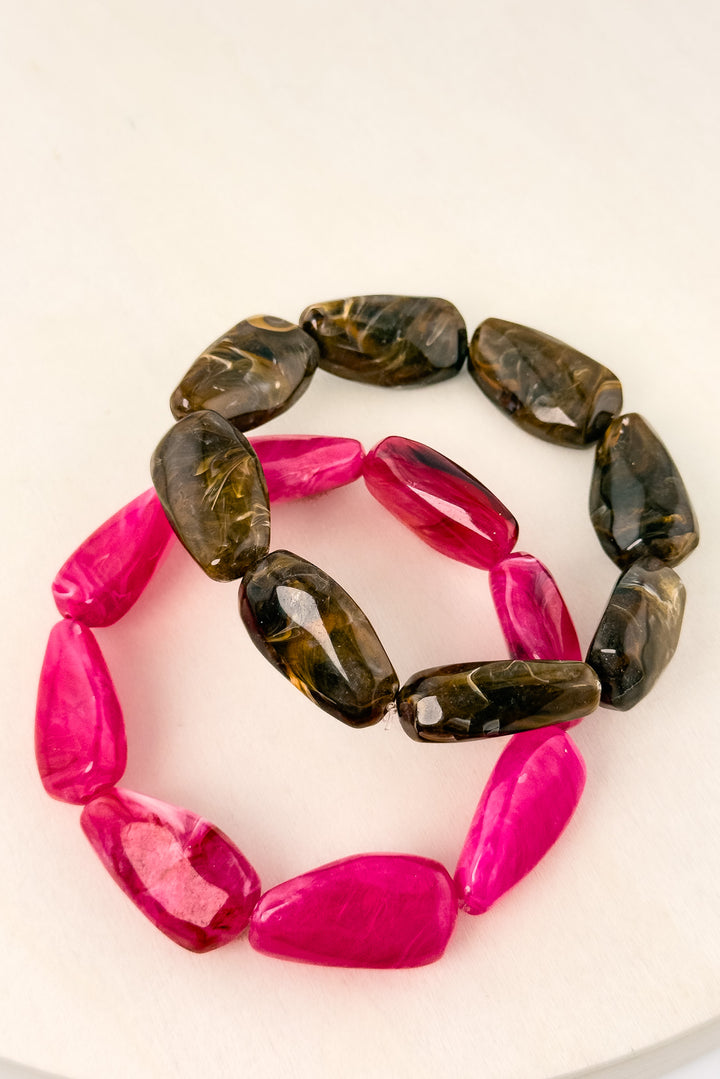 The Tide Cut Stone Bracelet