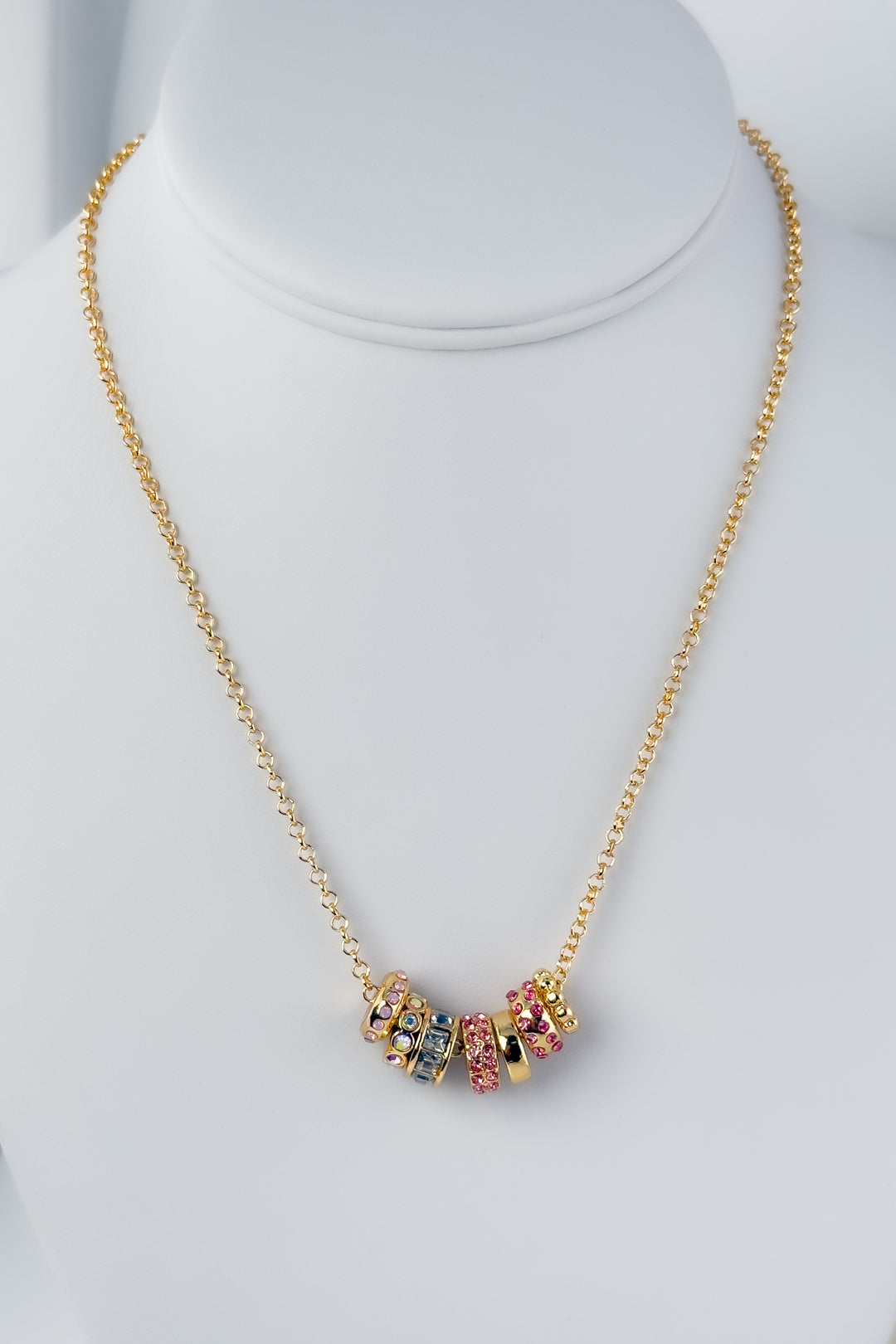 The Rosé Carousel Necklace