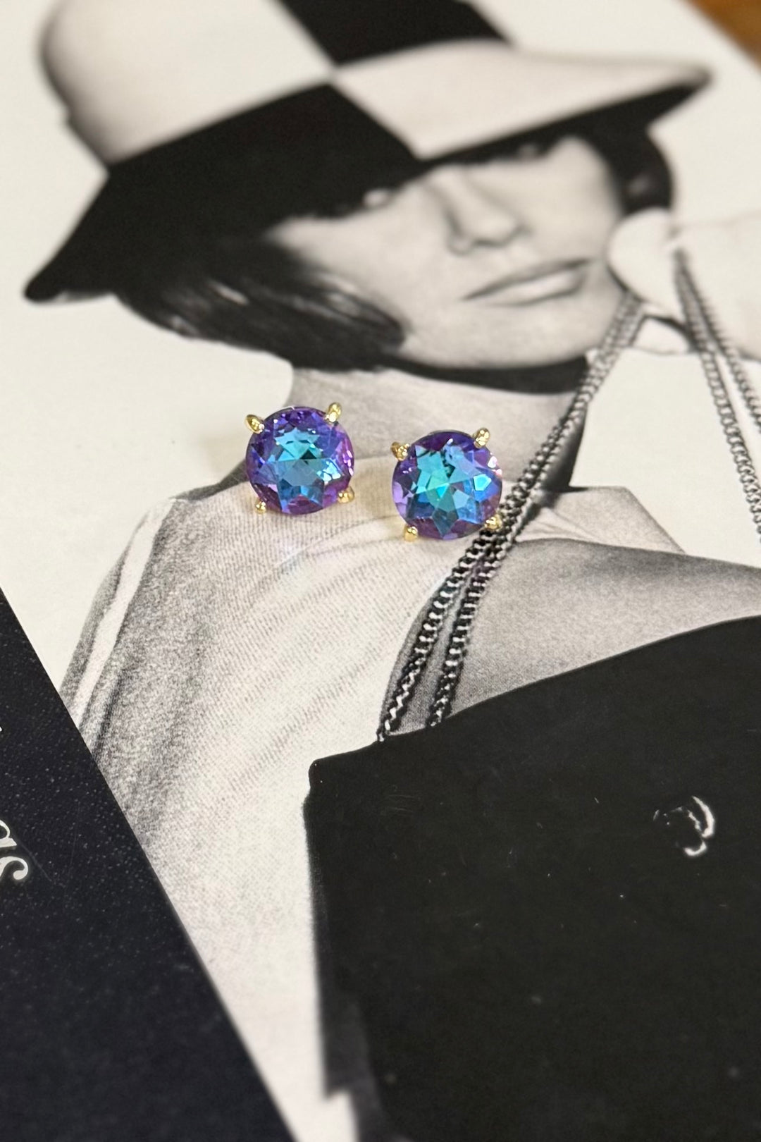 The Crystal Clara Studs