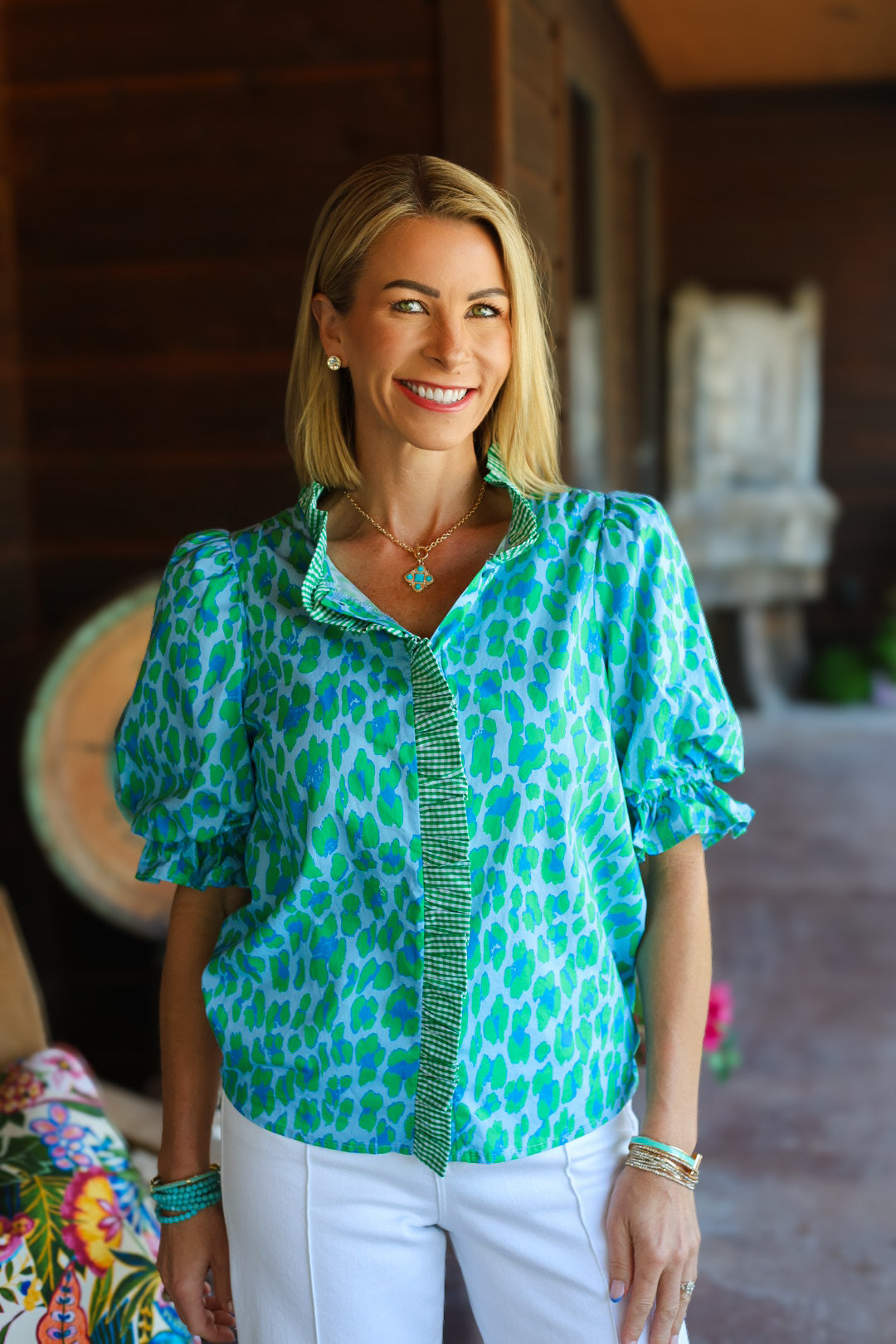 The Elana Printed Top