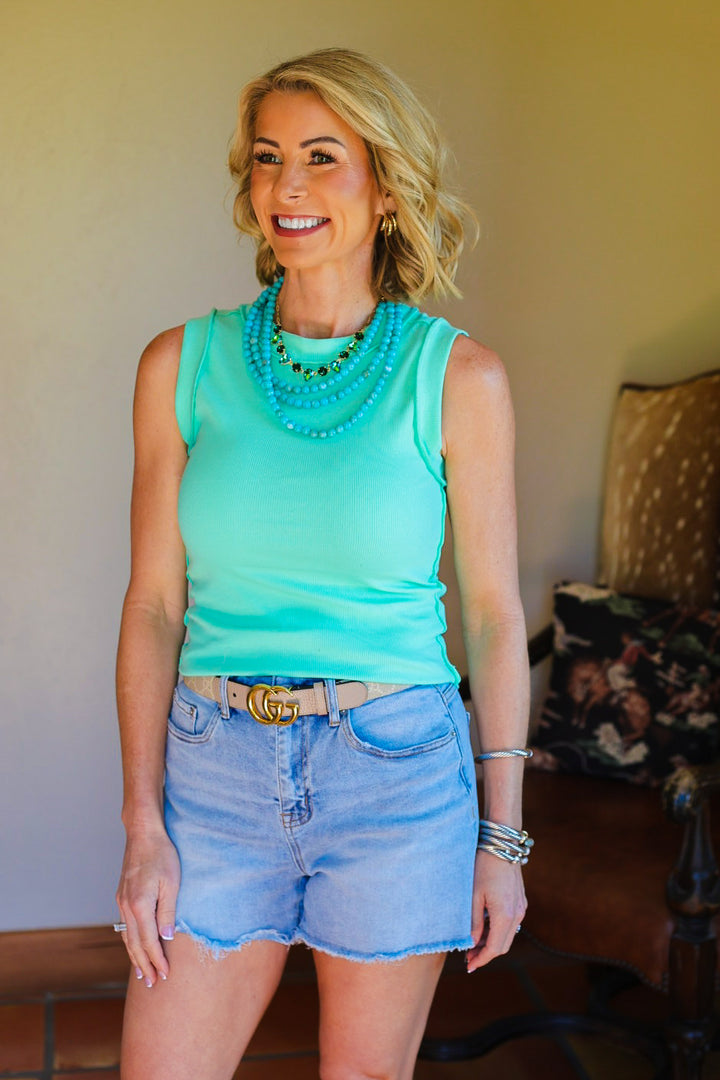 The Everyday Essentials Tank - Mint