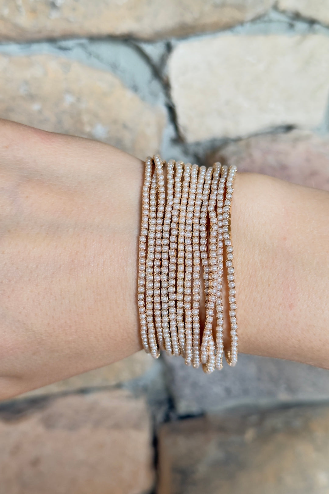 The Heirloom Pearl Stretch Bracelet Set