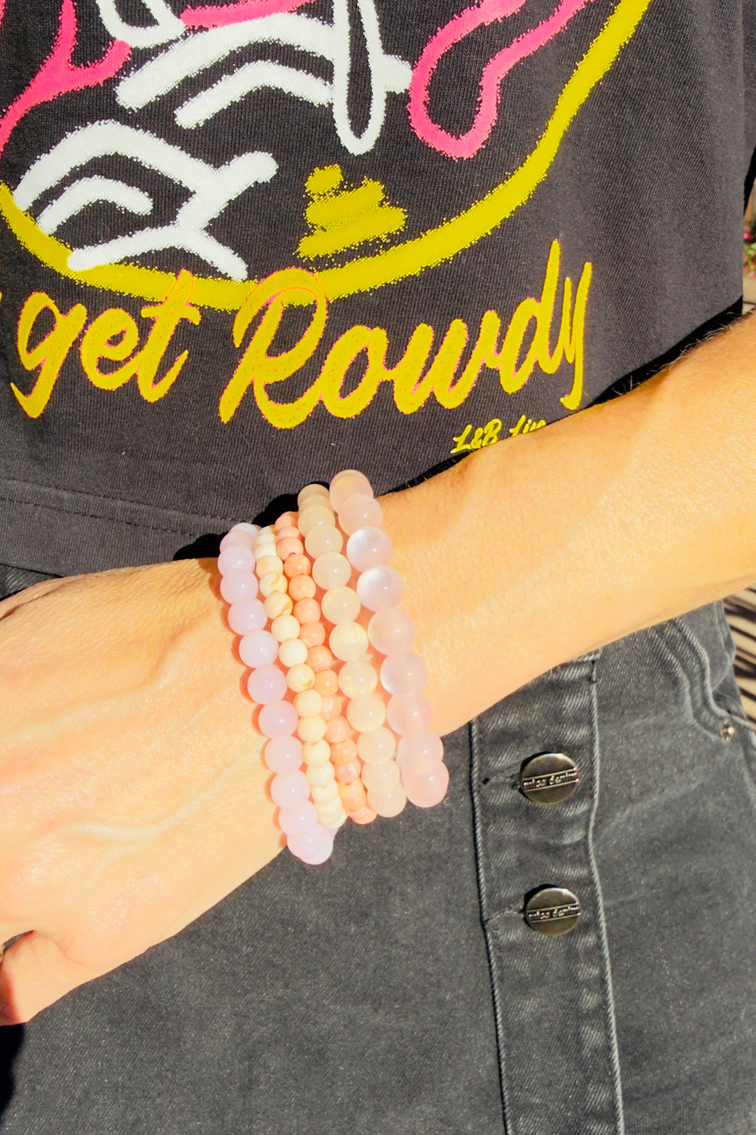The Blush Tide Bracelet Stack