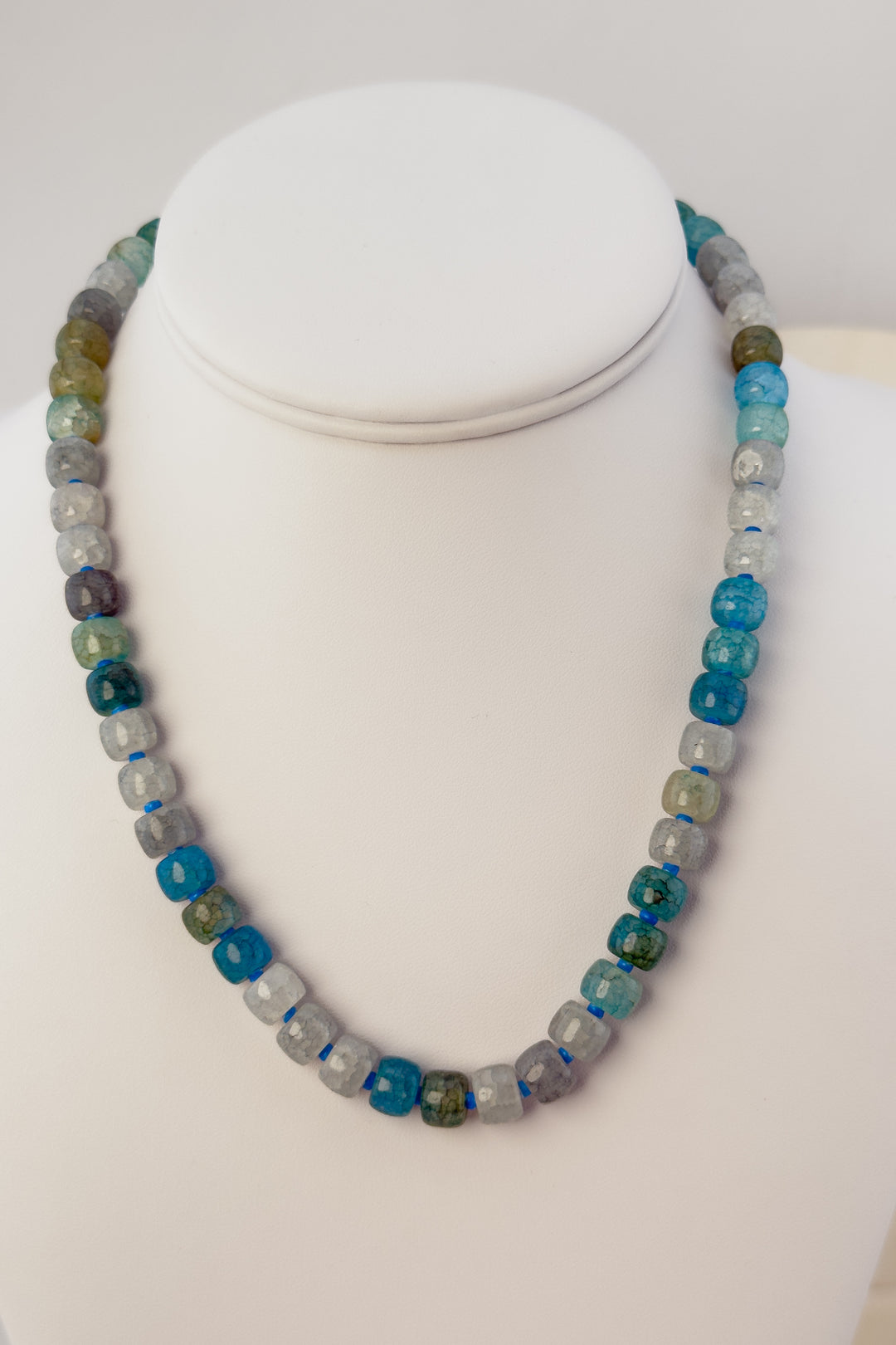 The Maren Stone Necklace – Coastal Mix