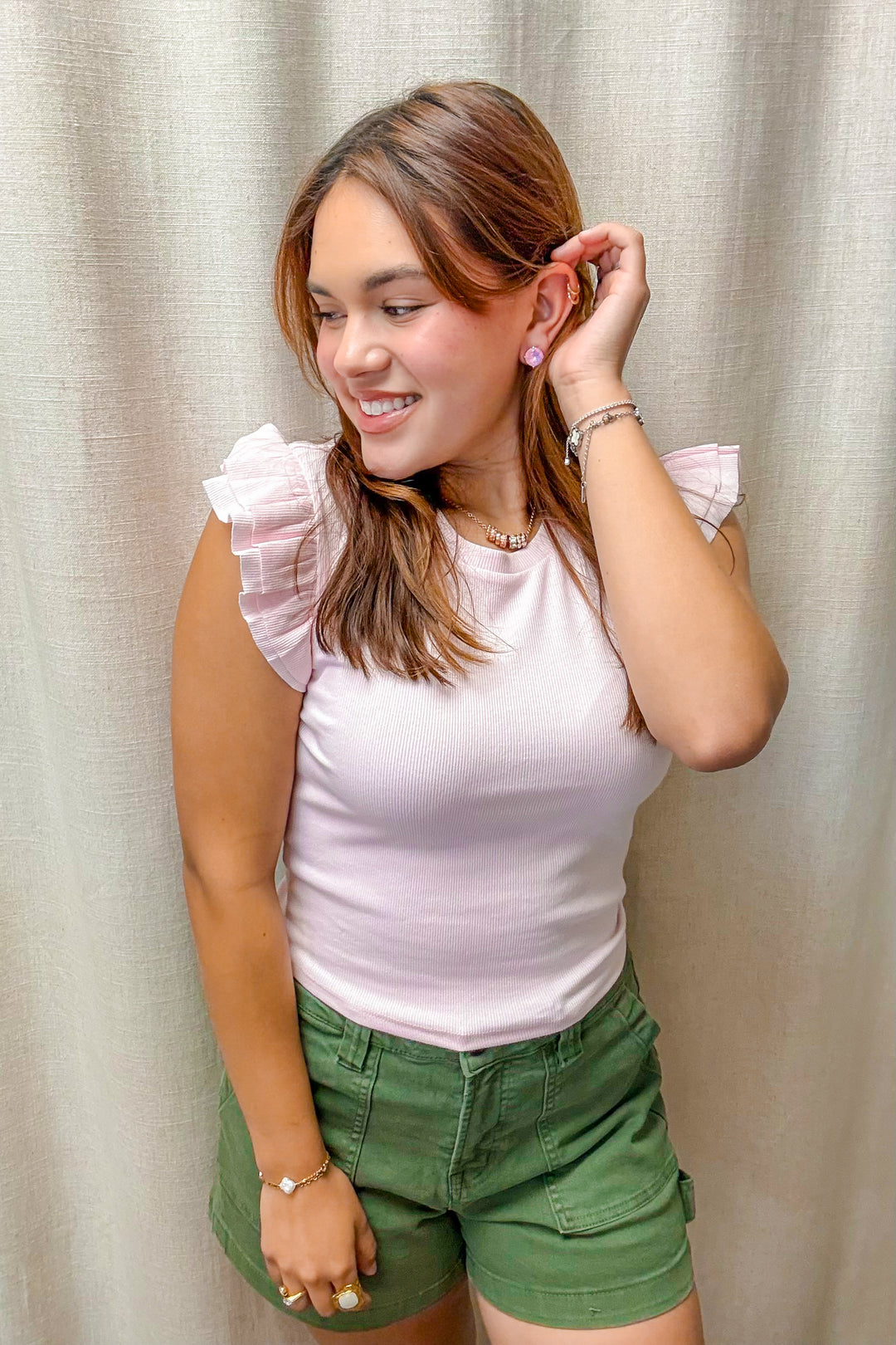 The Sweet Flutter Knit Top