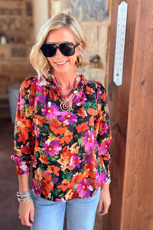 The Val Floral Blouse