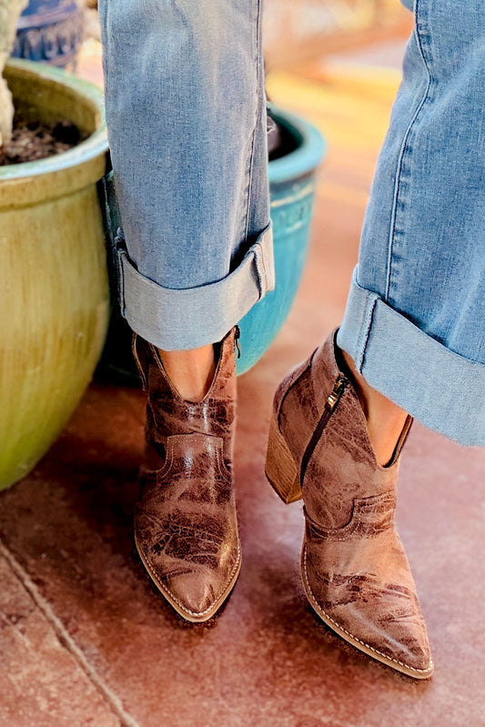 Corky's Bar Hopping Taupe Booties