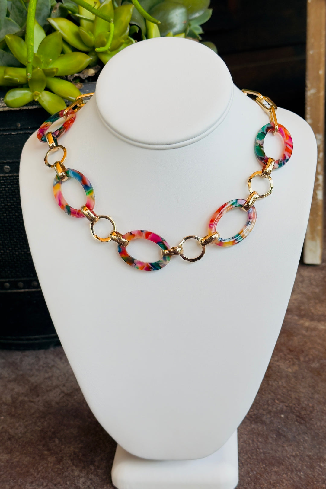 The Harbor Links Necklace – Multicolor