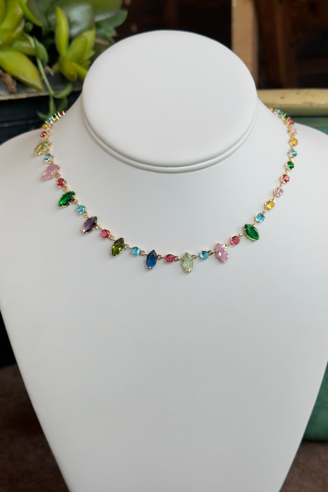 The Vivienne  Crystal Necklace