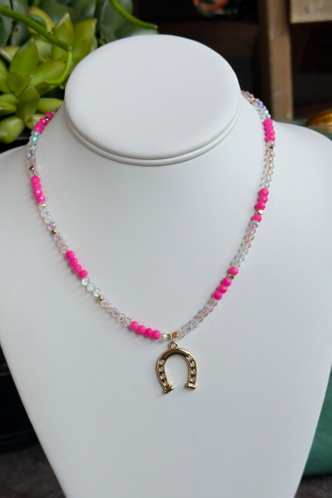The Lucky Charm Horseshoe Necklace