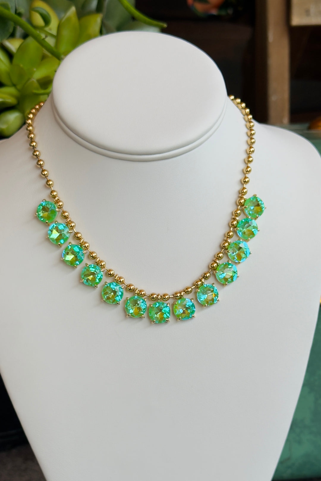 The Cori Crystal Necklace – Emerald Bay